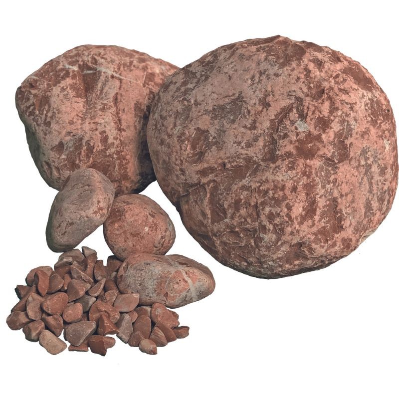 Galet de Marbre Terre de Sienne