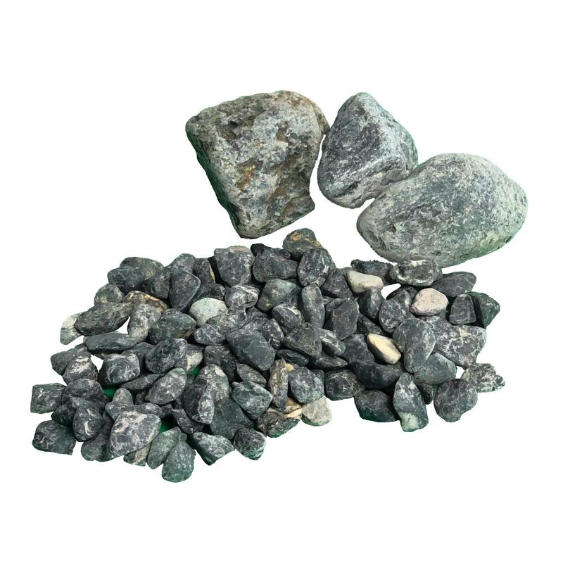 Galet de Marbre Vert Obscur