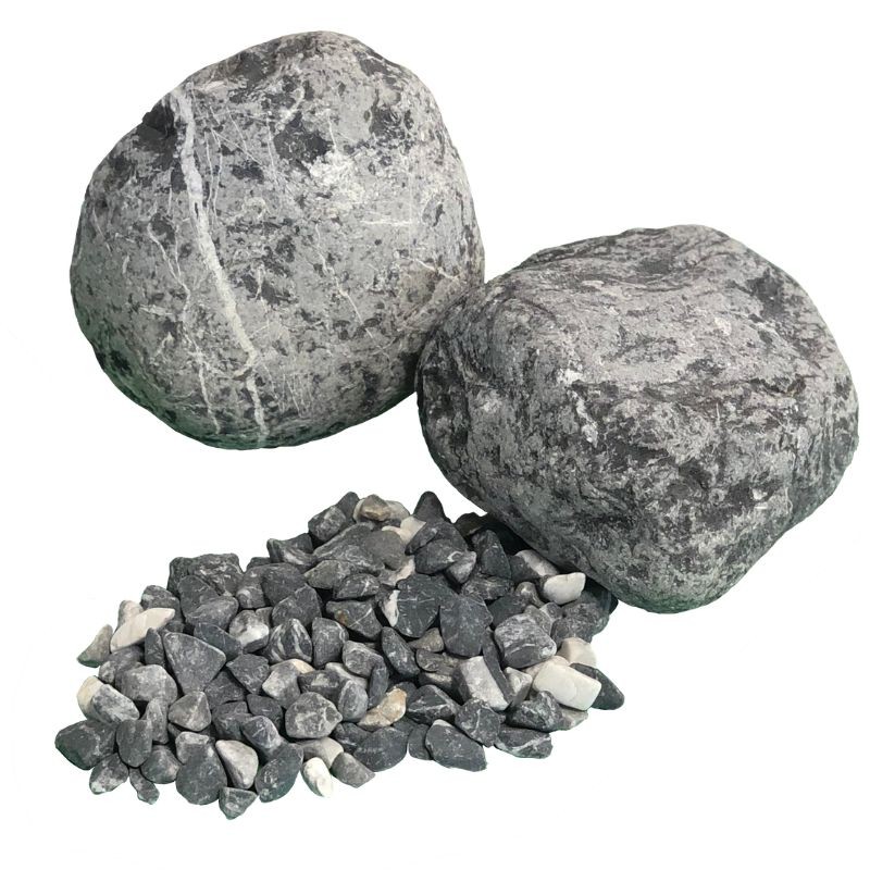 Galet de Marbre Nero White