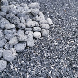 Galet de Marbre Nero White