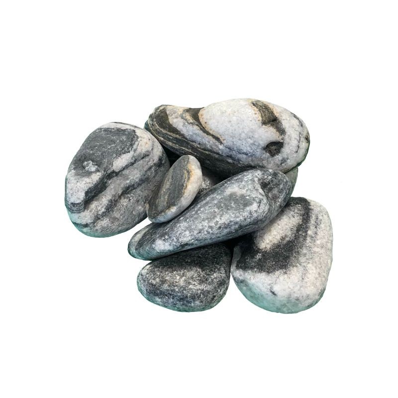 Galet de Marbre Zebra