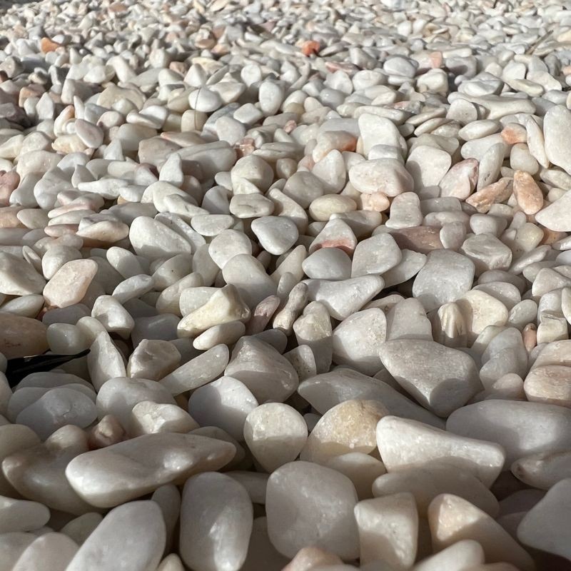 Roulé de Marbre Blanc Rosé