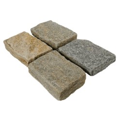 Pavés Gneiss des Alpes finition antique