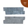 Angle Plaquette Pearl Stone Fix Quercy Gris