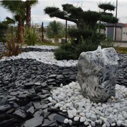 Paillette Ardoise Noire Déco 80