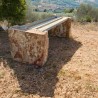 Banc Onyx Marbre sans dossier