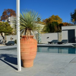 Dallage Auxerre finition sablée brossée