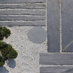 Pas Japonais Ardoise Schiste