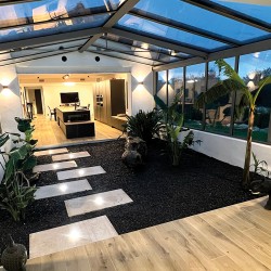 Pas Japonais Chamalières finition sablée brossée