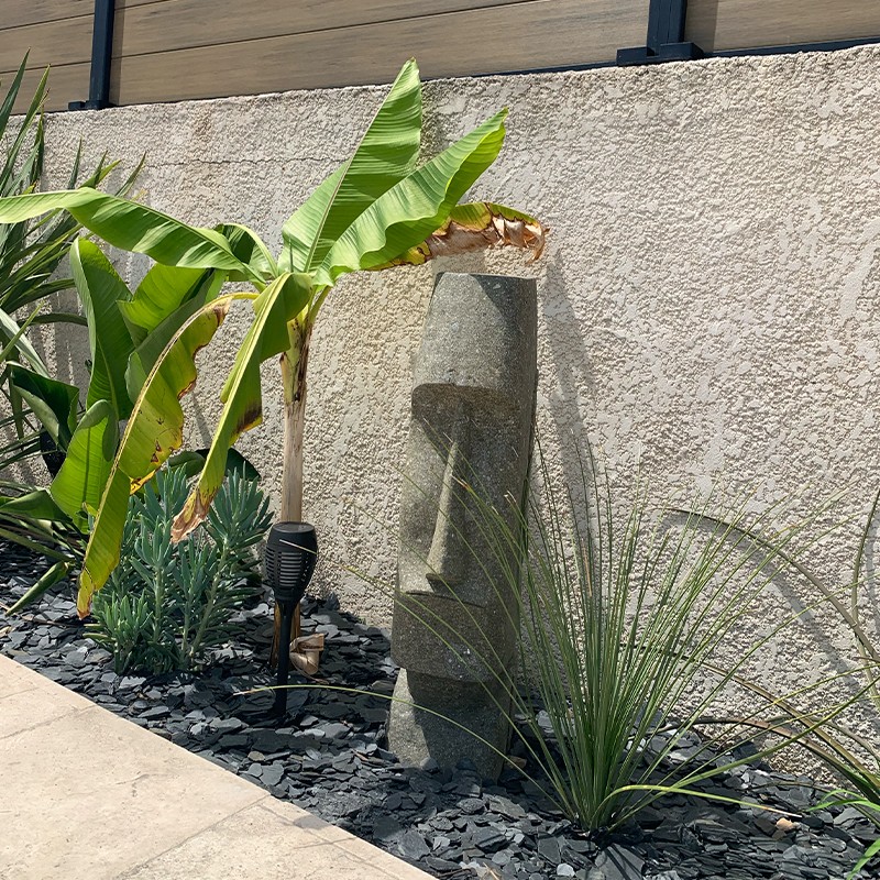 Tête de Moaï - Haut 150 cm