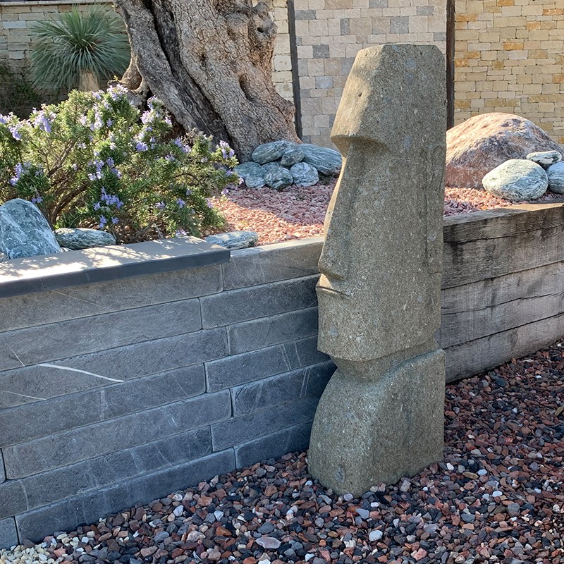 Tête de Moaï - Haut 100 cm