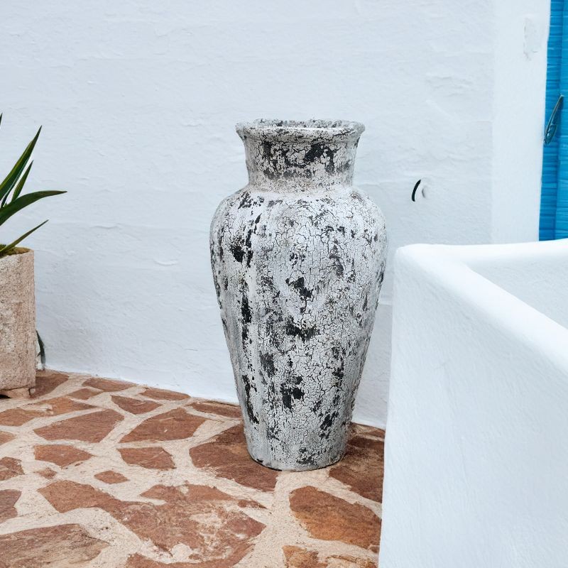 Pot Lynae Cream & Black Cracking