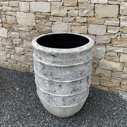 Pot Anzel Cream & Black Cracking