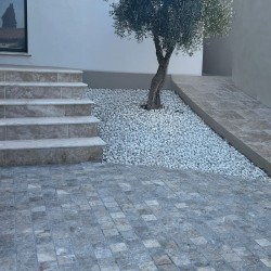 Pavés Travertin Silver...