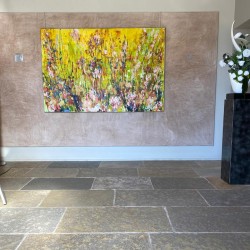 Dallage Yellow Stone finition naturelle vieillie