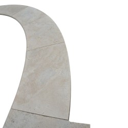 Bain Romain Travertin Beige Mix finition vieille texture