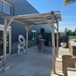Pergola Teck Massif Naturel