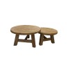Table Basse Teck Massif Naturel