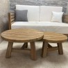 Table Basse Teck Massif Naturel