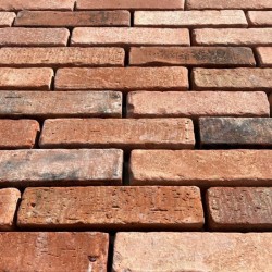 Briquette Terre Cuite Rouge Patinée finition vieux patrimoine