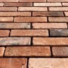 Briquette Terre Cuite Rouge Patinée finition vieux patrimoine