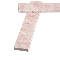 Dallage Bâton Rompu Travertin Rouge Royal