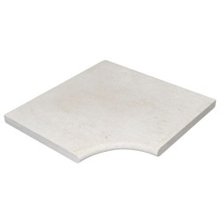 Angle rentrant Travertin...