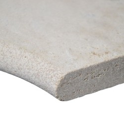 Angle rentrant Travertin Beige Mix finition vieille texture