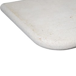 Angle Sortant Travertin Beige Mix finition vieille texture