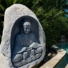 Statue Bouddha Rock Naturel