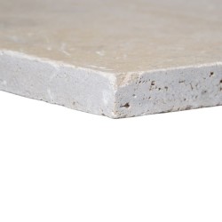 Pas Japonais Travertin Beige Mix finition vieillie tambour