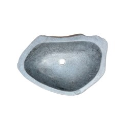 Vasque sur pied Basalte Rock Naturel