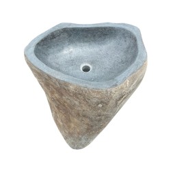 Vasque sur pied Basalte Rock Naturel