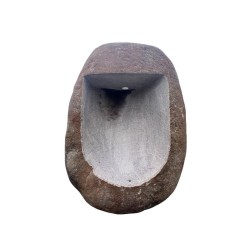 Vasque sur pied Basalte Rock Naturel