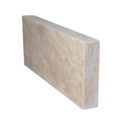 Palissade Travertin Beige Ivoire finition vieillie main