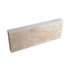 Palissade Travertin Beige Ivoire finition vieillie main