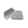 Pavés Travertin Silver Rustic finition vieillie