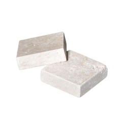 Pavés Travertin Beige Rustic finition vieillie