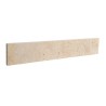 Plinthe Travertin Beige Ivoire finition vieillie tambour