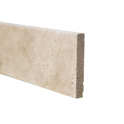 Plinthe Travertin Beige Classique Modern Finish