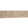 Plinthe Travertin Beige Classique finition vieillie main
