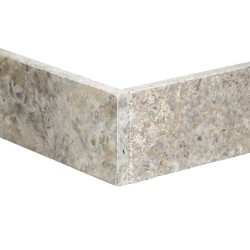 Plinthe Travertin Silver finition vieillie Rustic