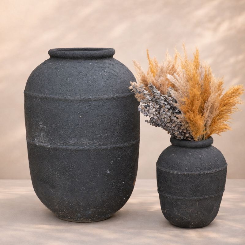 Pot Flora Pierre de Lave