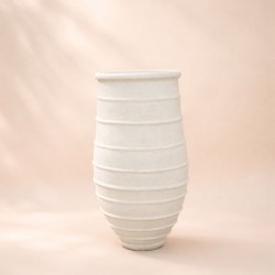 Pot Inès Natura White