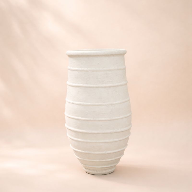 Pot Inès Natura White