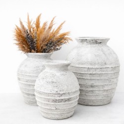 Pot Kharya Cream & Black Cracking