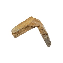 Angle Pierre de Parement Géoperles Travertin Malaga Gold