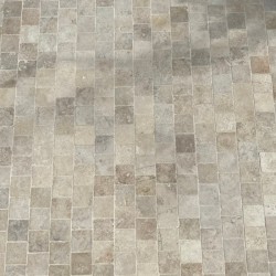 Pavés Travertin Rustic finition vieillie
