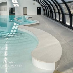 Margelle Saint Émilion finition sablée brossée