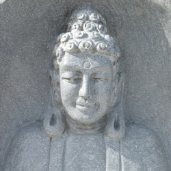 Statue Bouddha Rock Naturel